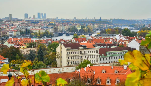 Aerial View Old Praha Prague Czech Prague One Europe Most — Stock Photo, Image