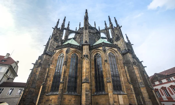 Vitus Cathedral Prague Castle Complex Czech Republic Church One Most — Stock Photo, Image