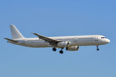 Saigon, Vietnam - 19 Şubat 2019. Smartlynx Tan Son Nhat Havaalanı (Sgn) Saigon (Ho Chi Minh City), Vietnam, açılış, Airbus A321 uçak.
