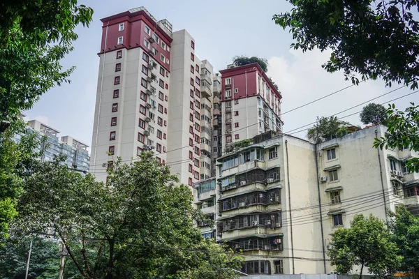 Chengdu China Aug 2016 Cityscape Chengdu China Chengdu Capital Southwestern — Stock Photo, Image