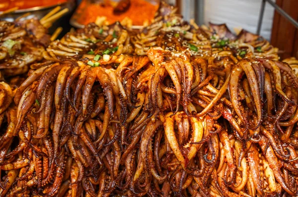 Вуличної Їжі Провінції Jilin Old Town Ченду Сполучені Штати Америки — стокове фото