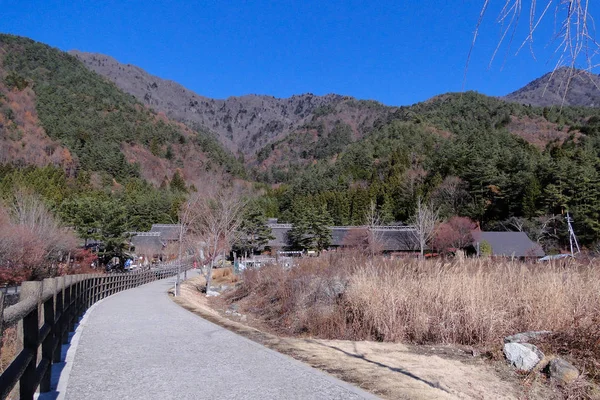 Road to mountain township