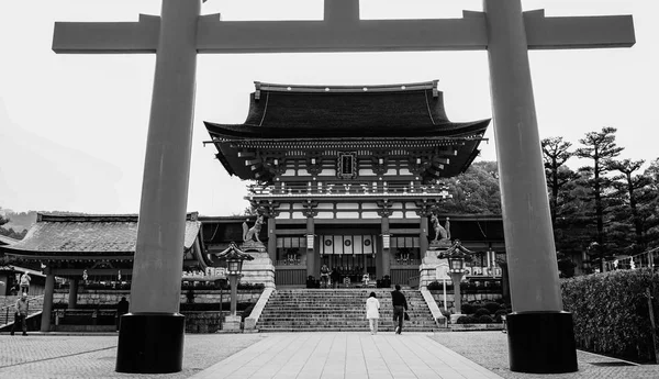 Fushimi Inari Taisha en Kyoto, Japón — Foto de Stock