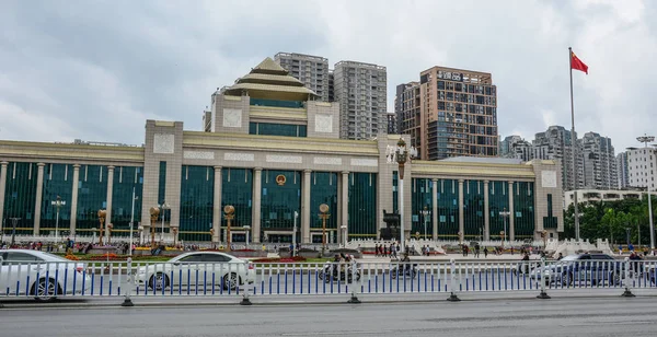 Place de la ville de Nanning, Chine — Photo