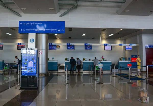 Innenraum des Flughafens Dalat, Vietnam — Stockfoto