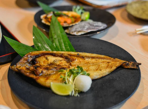 日本料理魚のグリル — ストック写真