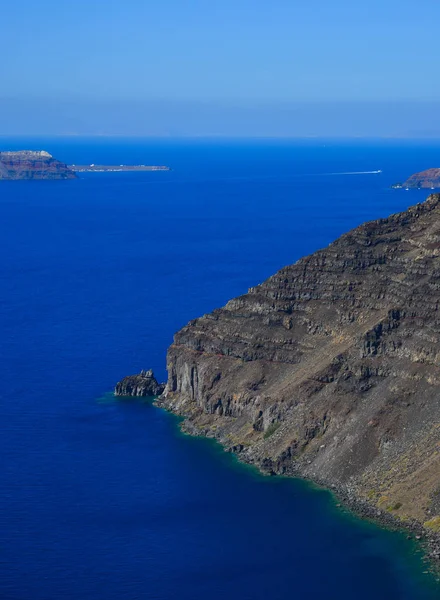 Güzel Santorini Adası, Yunanistan 