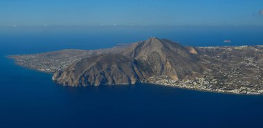 Küçük adaların havadan görünümü 