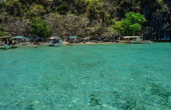 Marinmålning av Coron Island, Filippinerna — Stockfoto