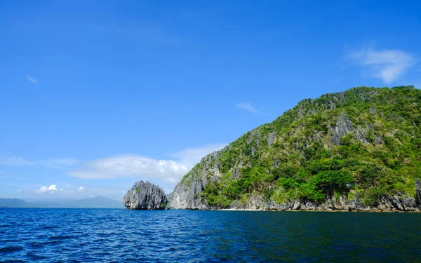 Marinmålning av Coron Island, Filippinerna — Stockfoto