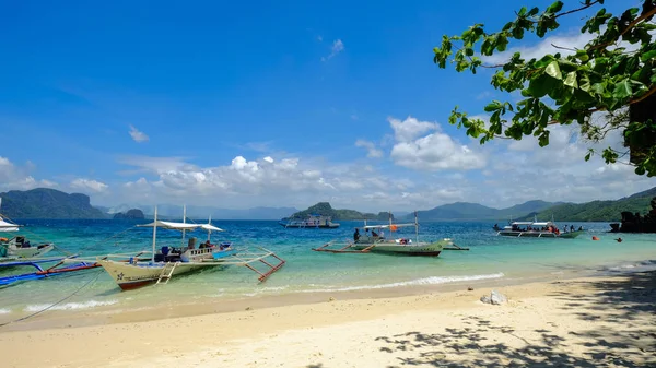 Marinmålning av Coron Island, Filippinerna — Stockfoto