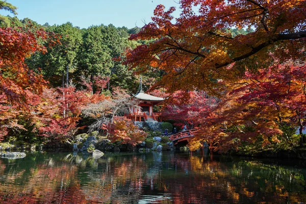 Cenário de outono de Kyoto, Japão — Fotografia de Stock
