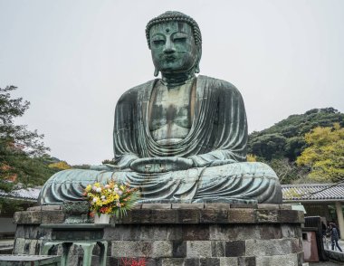 Kamakura, Japonya'da büyük Buda 