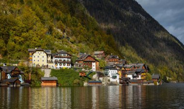 Avusturya Hallstatt Köyü güzel