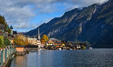 Avusturya Hallstatt Köyü güzel