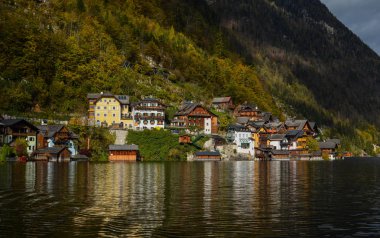 Avusturya Hallstatt Köyü güzel