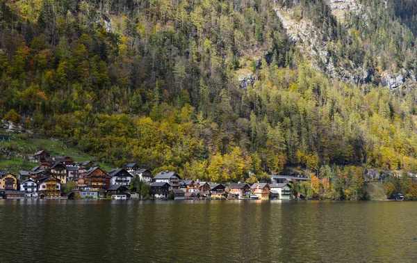 Pięknej miejscowości Hallstatt Austria — Zdjęcie stockowe