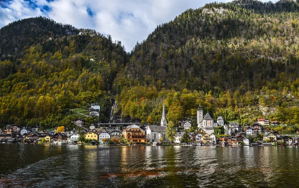 Hermosa Aldea Hallstatt de Austria —  Fotos de Stock