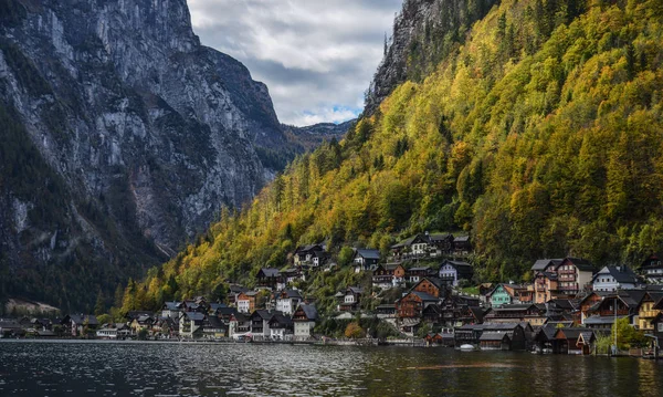 Hermosa Aldea Hallstatt de Austria —  Fotos de Stock