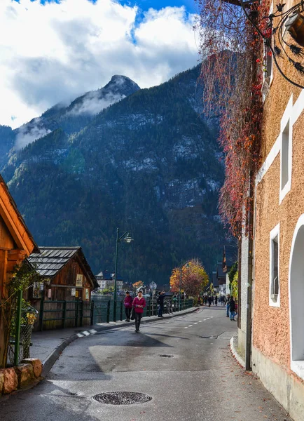 Eski şehir Hallstatt, Avusturya — Stok fotoğraf