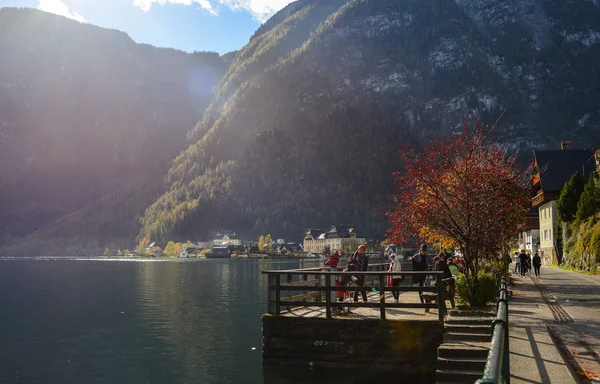 Красиві Гальштат село Австрії — стокове фото