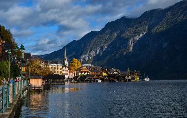 Красиві Гальштат село Австрії — стокове фото
