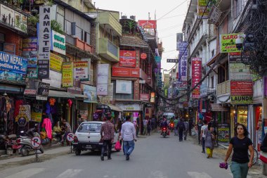 Thamel bölge Katmandu, Nepal
