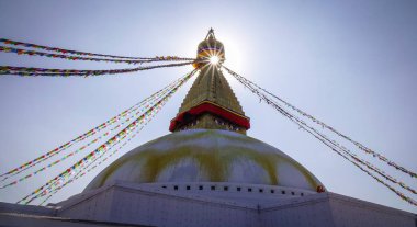 Boudhanath stupa in Kathmandu, Nepal