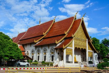 Chiang Mai, Tayland 'daki Budist Tapınağı 