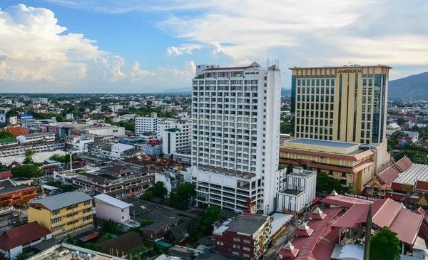 Luftaufnahme von Chiang Mai, Thailand — Stockfoto