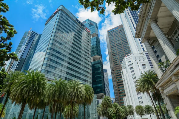 Skyline van singapore — Stockfoto