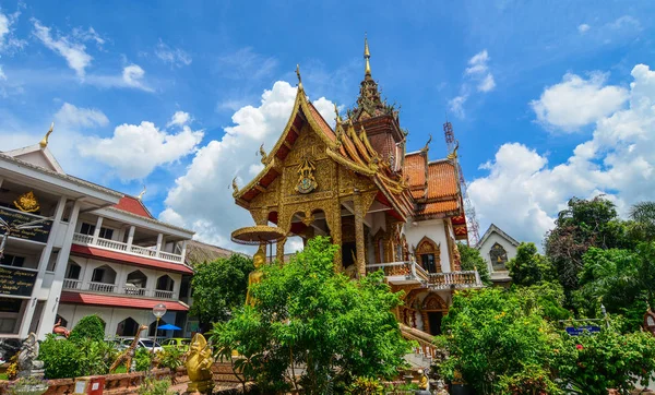 Templo budista en Chiang Mai, Tailandia —  Fotos de Stock