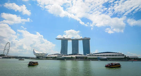 마리나 베이, 싱가포르의 도시 — 스톡 사진
