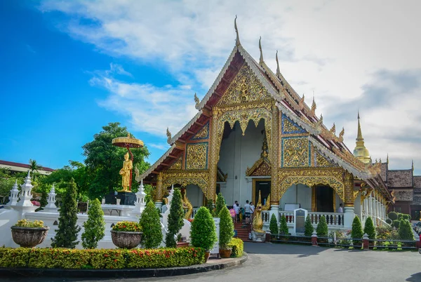 Buddhistischer Tempel in Chiang Mai, Thailand — Stockfoto