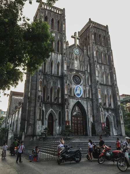 Cattedrale di San Giuseppe ad Hanoi, Vietnam — Foto Stock