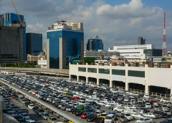 Aparcamiento en Bangkok, Tailandia —  Fotos de Stock