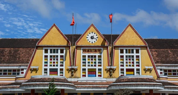 달랏, 베트남에 오래 된 철도 역 — 스톡 사진