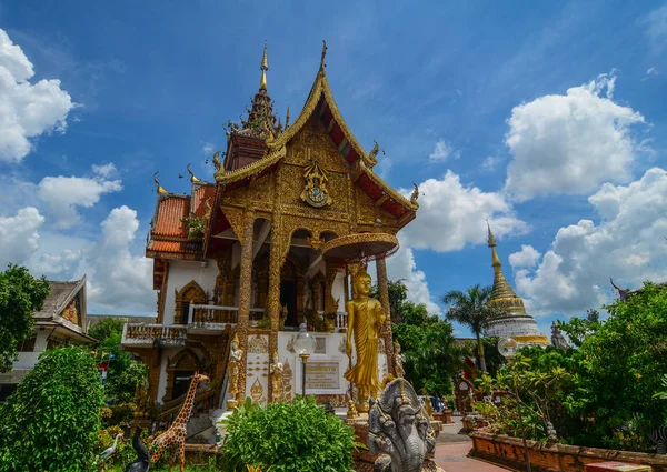 Tempio Buddista di Chiang Mai, Thailandia — Foto Stock