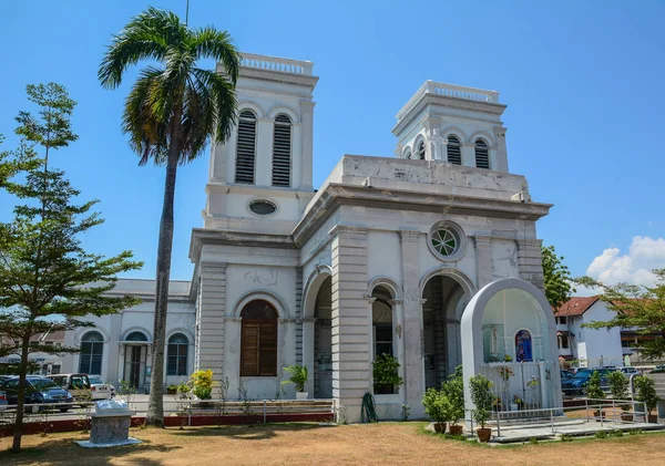 Gamle bygninger i George Town, Malaysia – stockfoto