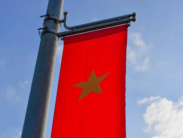 Bandera nacional de Vietnam —  Fotos de Stock