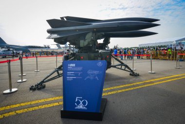 Singapur Airshow'da Askeri Uçak 