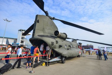 Singapur Airshow'da Askeri Uçak 