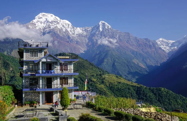 Mountain village in Ghandruk, Nepal — Stock Photo, Image