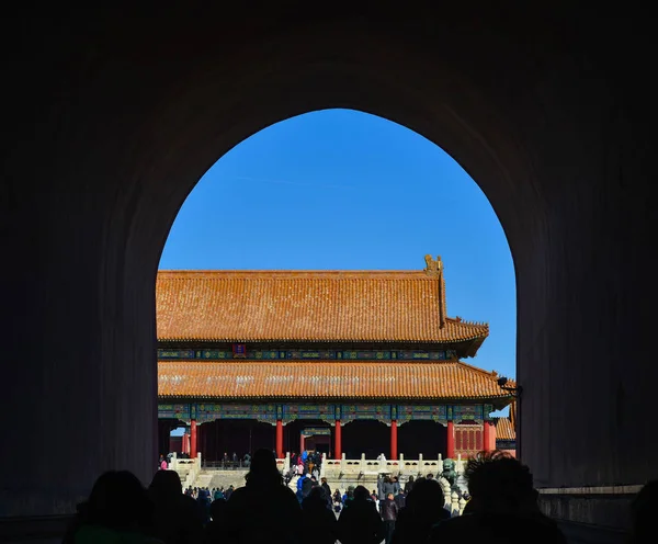 Forbidden City Beijing, Chiny — Zdjęcie stockowe