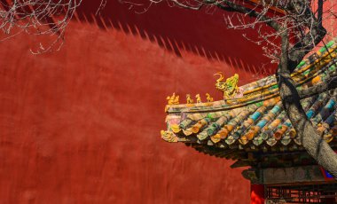 Forbidden City of Beijing, China clipart