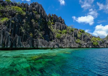 Palawan Adası Deniz Manzarası, Filipinler 