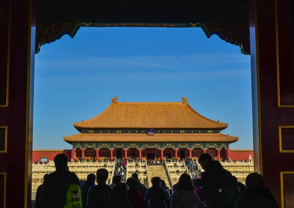 Förbjudna staden i Peking, Kina — Stockfoto