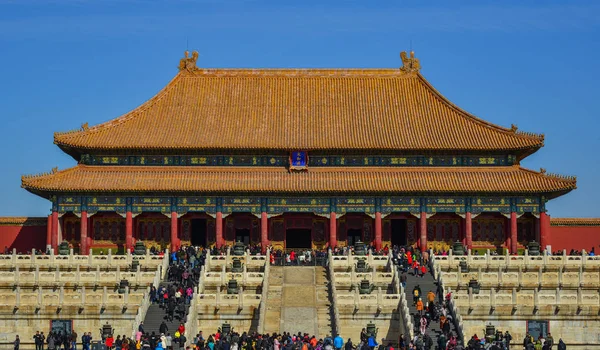 Förbjudna staden i Peking, Kina — Stockfoto