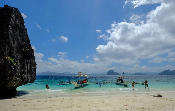 Mořskou krajinu na ostrově Palawan, Filipíny — Stock fotografie