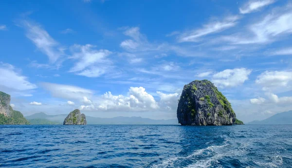 Paesaggio marino dell'isola di Palawan, Filippine — Foto Stock